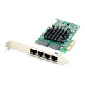 Add-On 1Gbs Quad Rj-45 Pcie X4 Nic Dell Compat 430-4432-AO